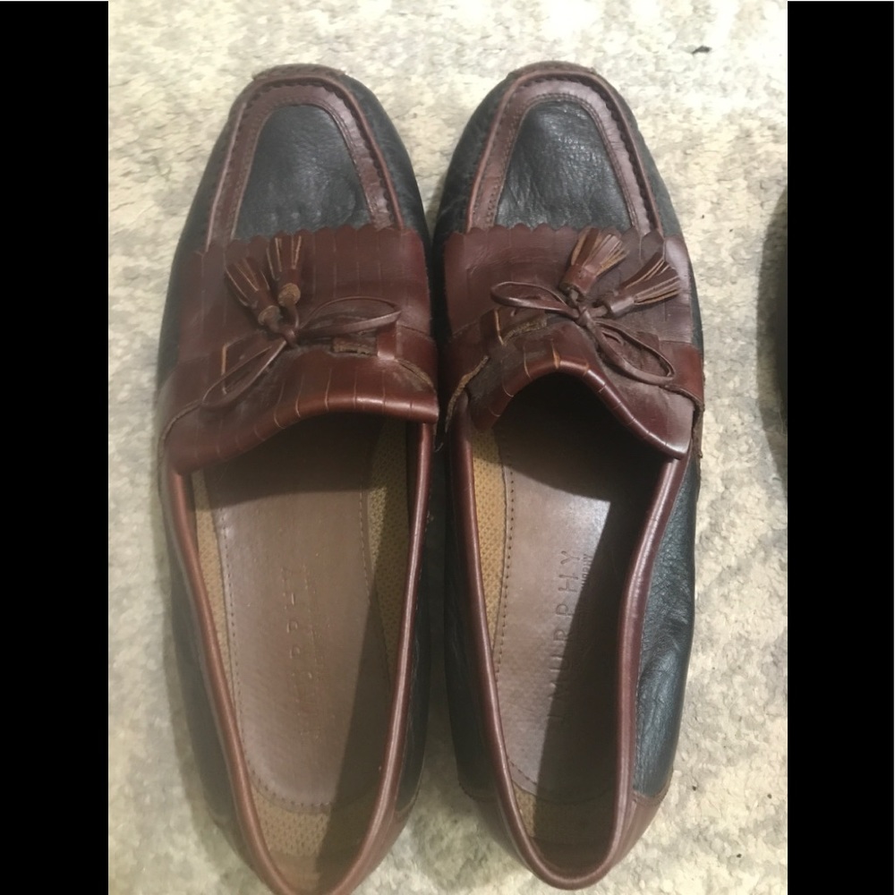 J. Murphy leather loafers